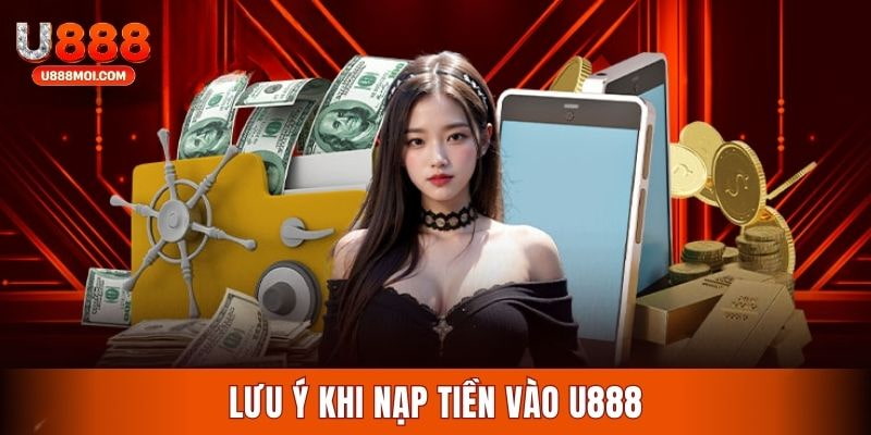 Bỏ túi một vài lưu ý để quy trình nạp tiền vào U888 thành công trong lần đầu