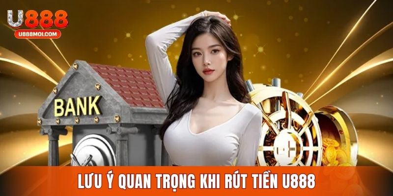 Các chú ý quan trọng khi chuyển thưởng về tại U888